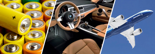 Конопля в машиностроении