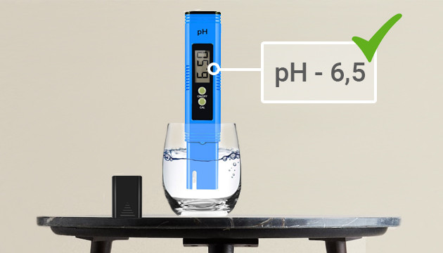 pH воды для проращивания 6