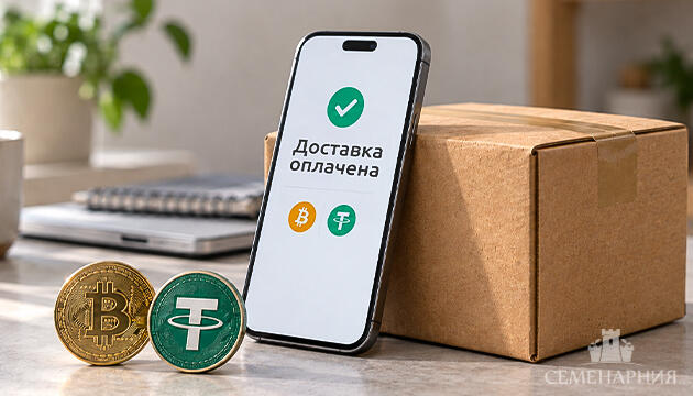 Оплата заказов криптовалютой Bitcoin и USDT Оплата заказа на Семенарнии криптовалютой Bitcoin и USDT